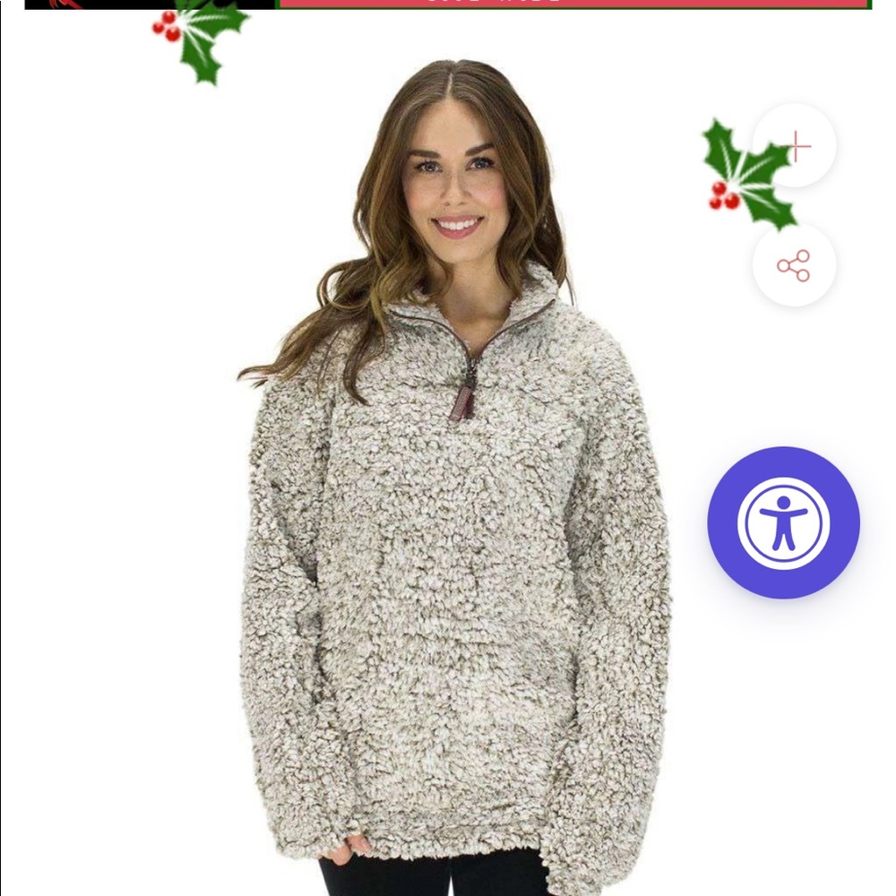 Original frosty tip true grit pullover